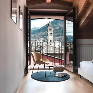 Penthouse Con Vista 6 Minuti Dal Bernina Express Apartament